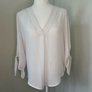 White Sheer Blouse